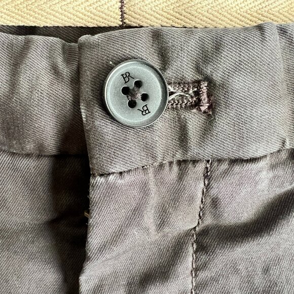 Banana Republic Slim Lived-In Chino - Men's 34x32 - Flint Gray - Picture 10 of 11